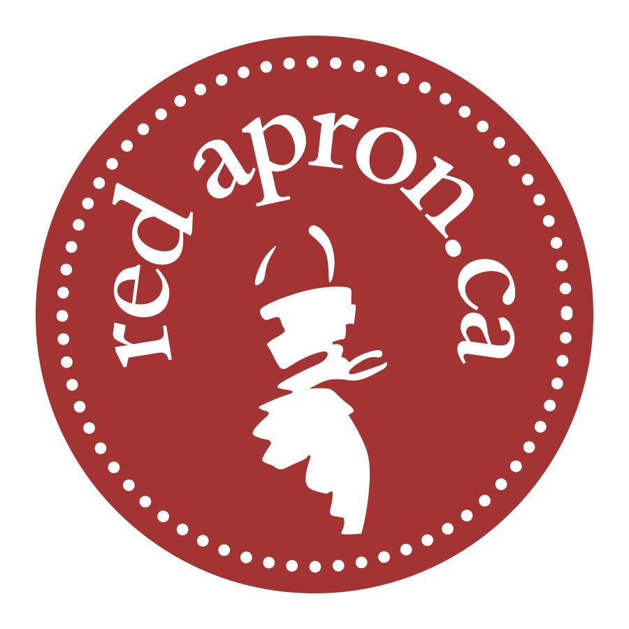 The Red Apron logo