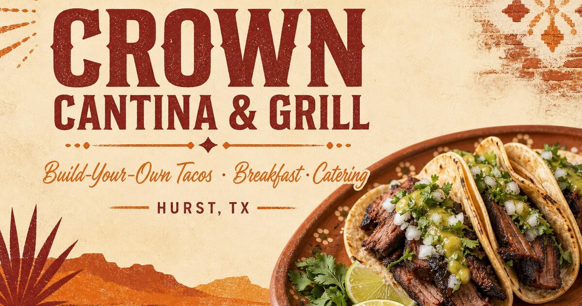 Crown Meal Prep Kitchen, Cantina & Grill logo