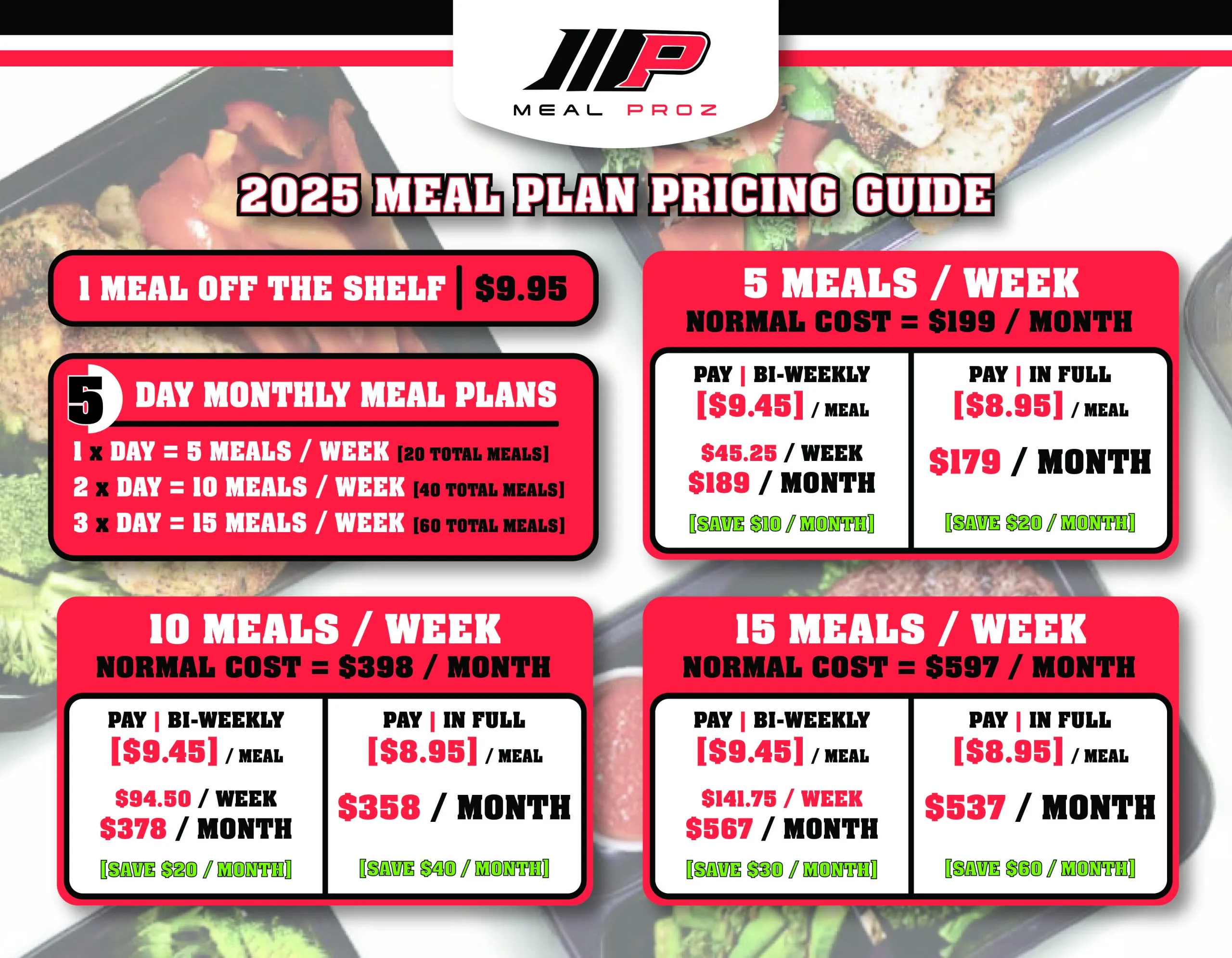 Meal Proz Killeen